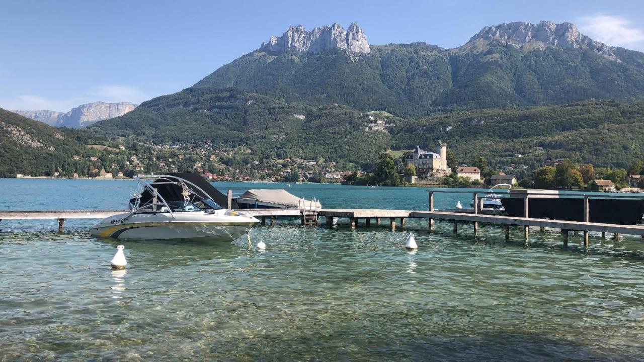 Studio Les Pieds Dans L'Eau Duingt Esterno foto